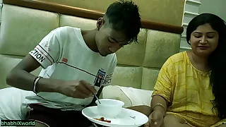 Indian Beautiful Stepsister Pure Taboo Sex&excl; Indian Family Coitus